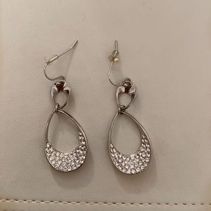 Silver earrings